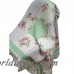 Textiles Plus Inc. Quilted Spring Throw Blanket TPY1451